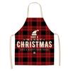 Linen Merry Christmas Apron Christmas Decorations for Home Kitchen Accessories 2025 Christmas Natal Navidad 2025 New Year Gifts