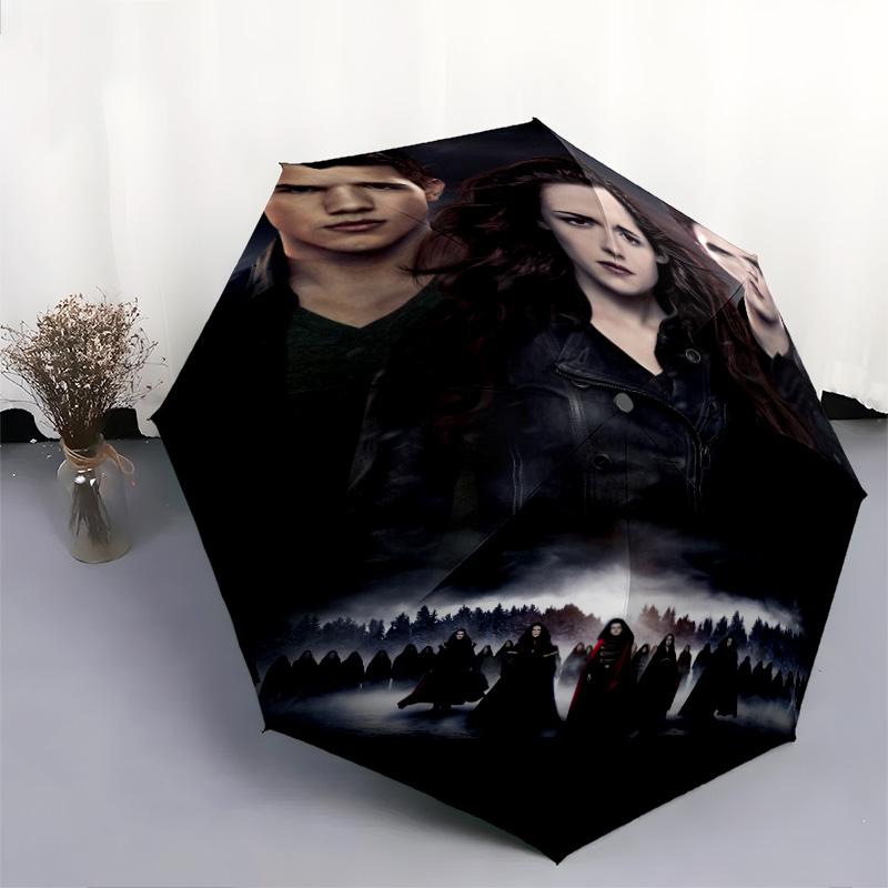Twilight Eclipse Automatic Umbrella - Suitable Travel Outdoor Portable Umbrella Birthday Gift Daily Essentials