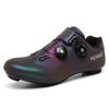 Unisex Cycling Shoes Mountain Road Bike Riding Breathable Hard Sole Nylon Locking Pedal Compatible