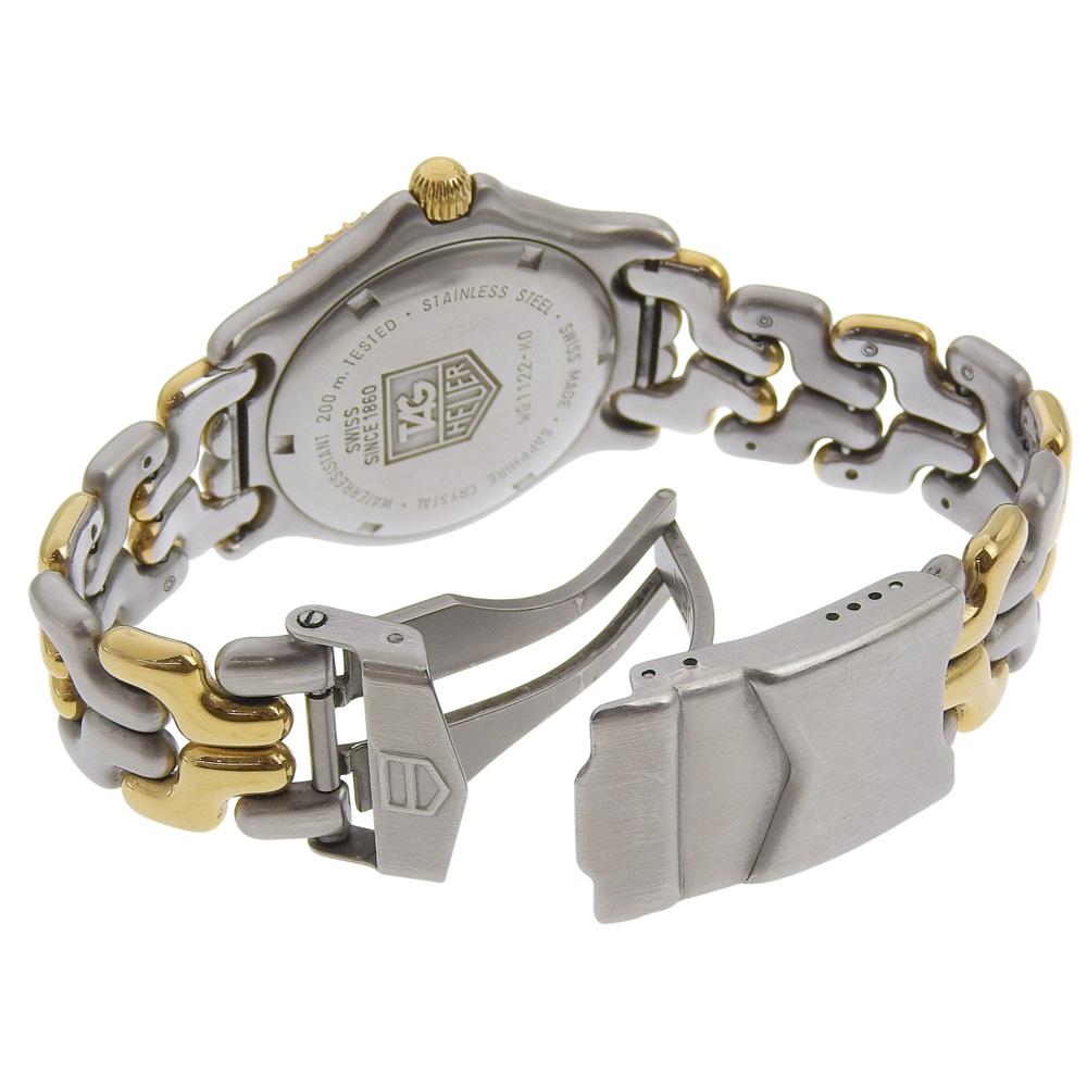 TAG HEUER professional Watches WG1122-KO Silver WhiteDial Stainless Steel Quartz Analog display mens Used