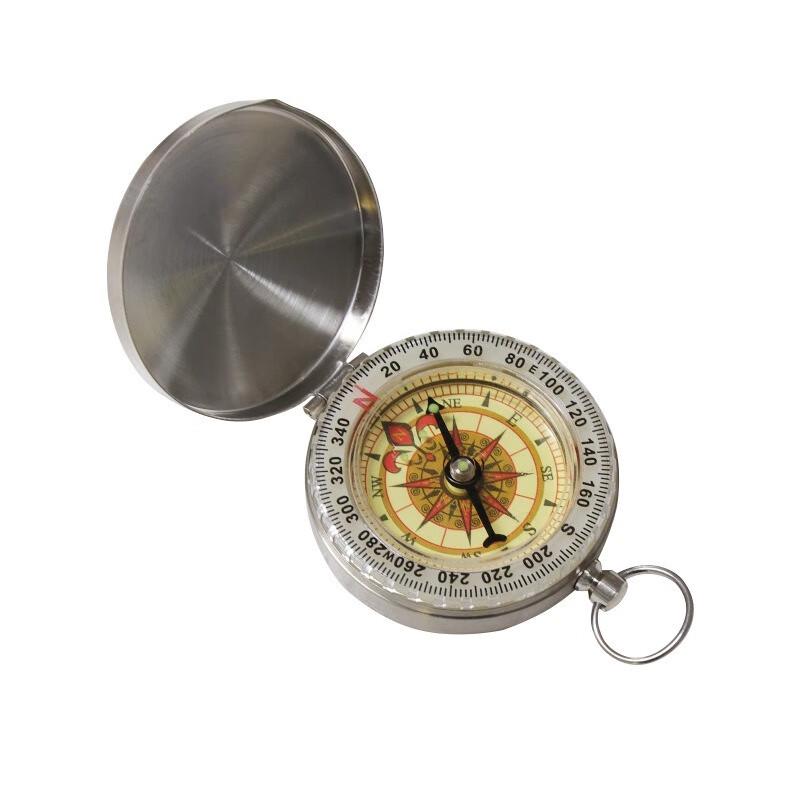 G50 Stainless Steel Flip Cover Luminous Outdoor Compass