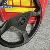 Italy Style v2 12.5inch 13inch 320mm Real Leather Car Steering Wheel JDM Racing Sport Drift Steering Wheel For Logo