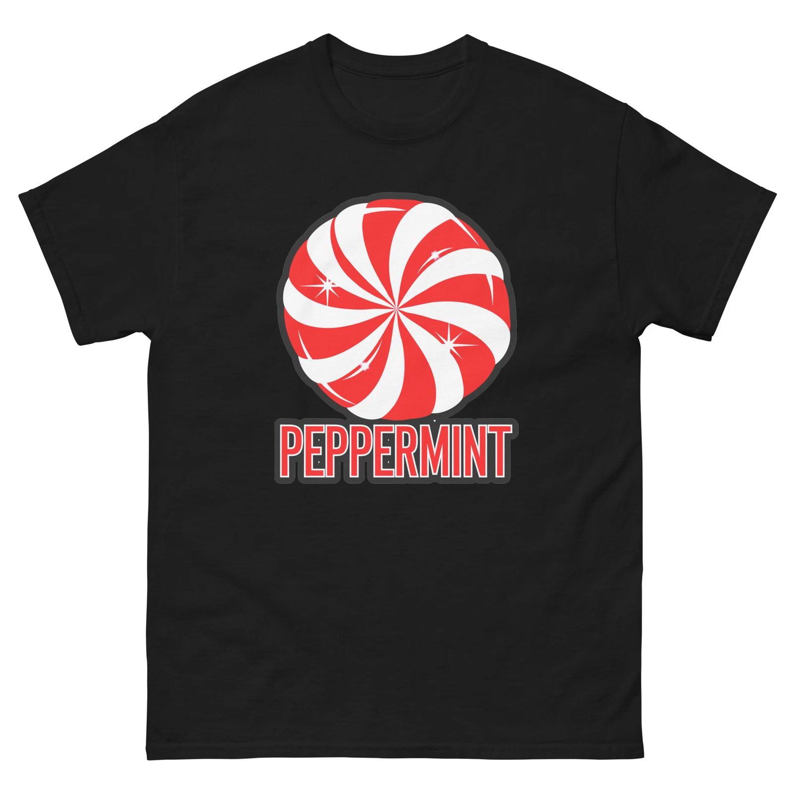 Peppermint Lover Food Image Cartoon Funny T-Shirt Shirt 4XL