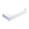 1 PIECE Toilet Paper Handle Bathroom Toilet Roll Bathroom Accessories Stainless Steel Toilet Paper Handle Toilet Paper Handle (White) | Papers (White)