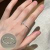 VENTFILLE 925 Sterling Rings for Women Fashion Geometric Handmade Irregular Line Ring Party Birthday Gift Dropshipping