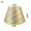 Retro Style Table Lampshades PVC Fabric E27 Floor Lamp Shade Desktop Bedroom Bedside Desktop Home Decor Wall Lamp Cover