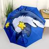 1pc Shark Starfish Fashionable Automatic Opening/Closing Folding Umbrella with 8 Bones, Windproof Portable, Daily Use293