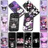 Soft Cover for Motorola Moto G86 G14 G35 G34 G45 G55 G64 G75 G85 G24 G15 G54 G57 Power Coque Phone Case Lovely Kuromi Cartoon