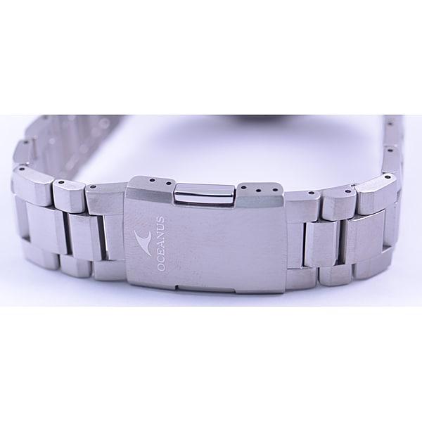 Casio Ανδρικό OCEANUS OCW-S100-1AJF [OCEANUS μοντέλο 3 χεριών Smart Access] Στρογγυλό ρολόι ασημί Titan