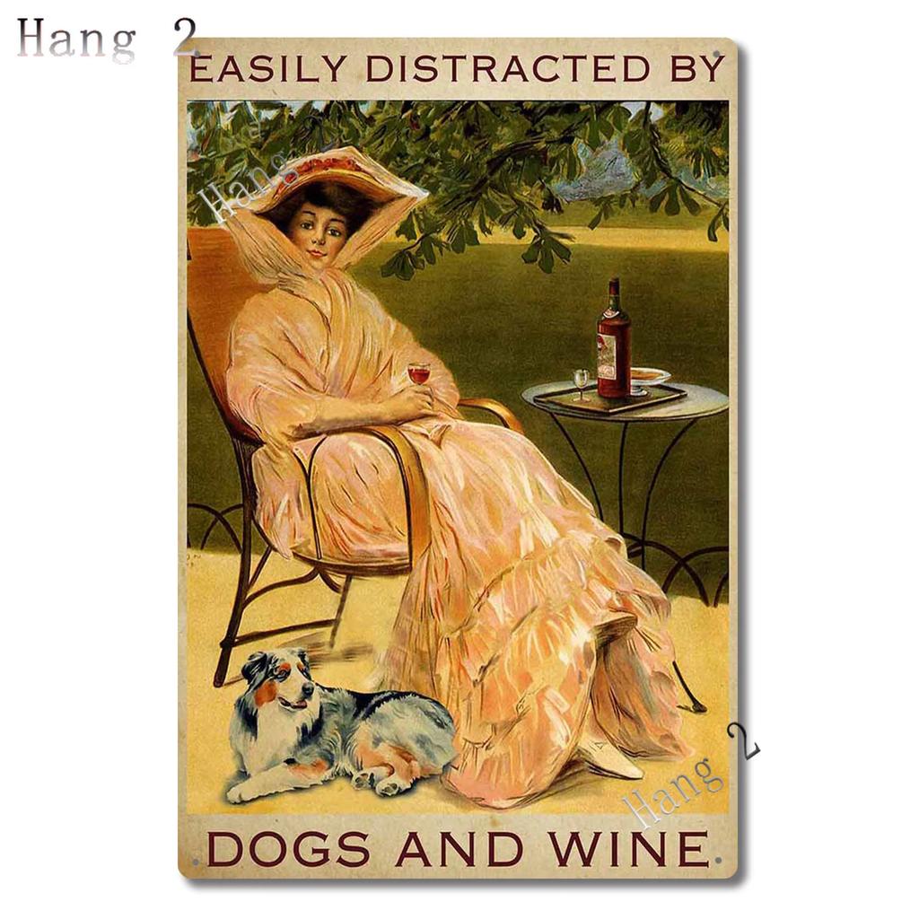 Aussie Metal Tin Sign Wall Decor Australian Shepherd Dog Bath Soap Poster Hanging Plaque Aluminum Signage Posters 8x12 Inch