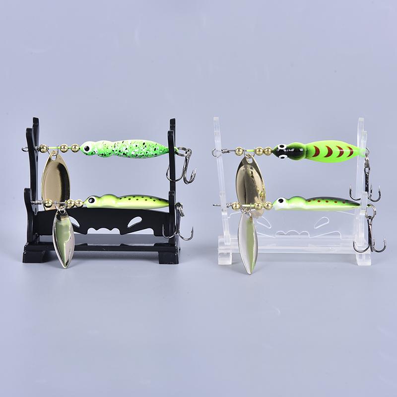Fishing Lure Showing Stand Acrylic Bait Lure Crankbait Show Shelf Display Holder
