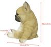 Sleepy French-Bulldog Puppy Statue Resin  Sculpture Super Garden Yard Decor