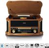Lenco TCD-2551WD Vinyl Record Player Brown/black