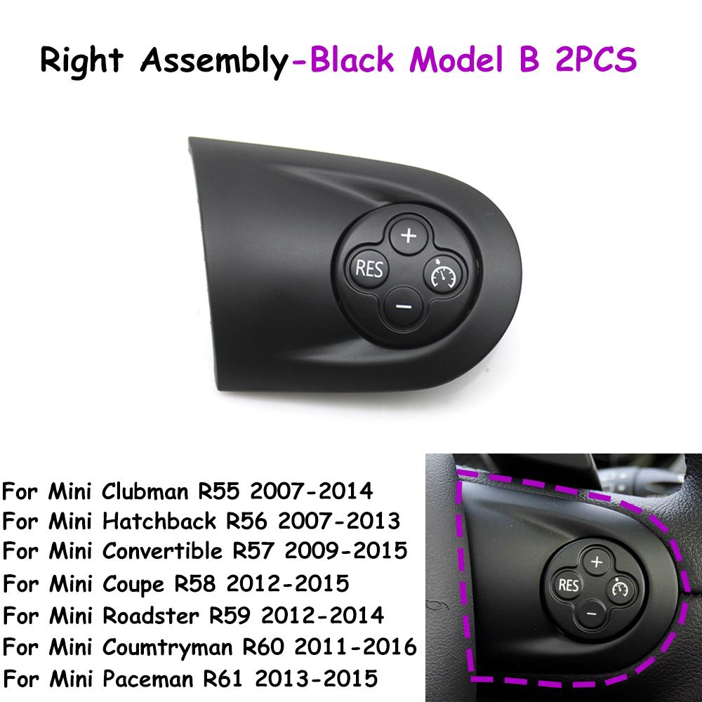 R55 R56 R57 R58 R59 R60 R61 Car Steering Wheel Multifunction Cruise Control Switch Button Assembly For BMW Mini Cooper Paceman