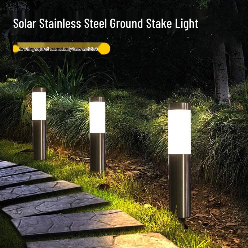 Waterproof LED Solar Courtyard Lawn Light for Outdoor Garden and Villa Decoration