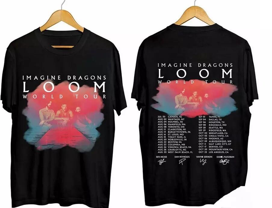 Imagine Dragons - Loom Tour 2024 Signature T-Shirt N2309_11 XXXL