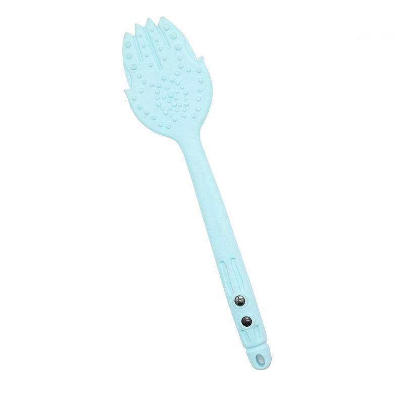 

New Body Massage Gua Sha Board PVC Meridian Pat Massage Health Stick Relax Palm Massager For Neck Buttocks Back Health Care Tool синій