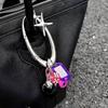 Bag Charm Y2K Oval Carabiner Essential Icon Star Key Ring Punk Star Keychain  Backpack Decor