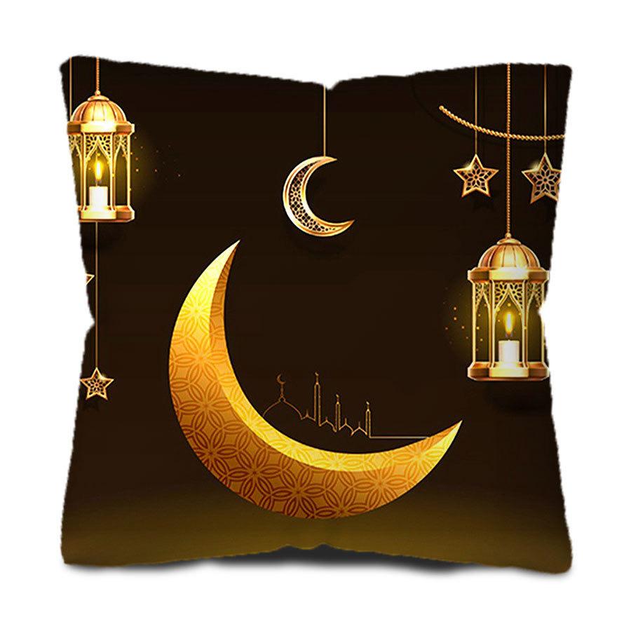 

Наволочка Луна Гостиная Дом Диван Украшение Наволочка для подушки Праздничная с принтом Наволочка для спальни 45 * 45Cm