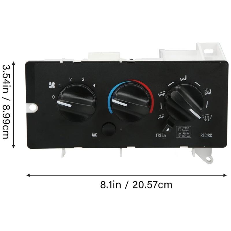 Air Conditioning Control Panel Convenient & Reliable Plastic Control Panel 7787-88001 Replacement Suitable for Vehicle
