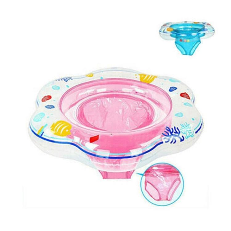 Hot Sale Baby Pool Float Toy Infant Ring Toddler Inflatable Ring Sit in Swimming Pool Baby Float Swim Ring розовый