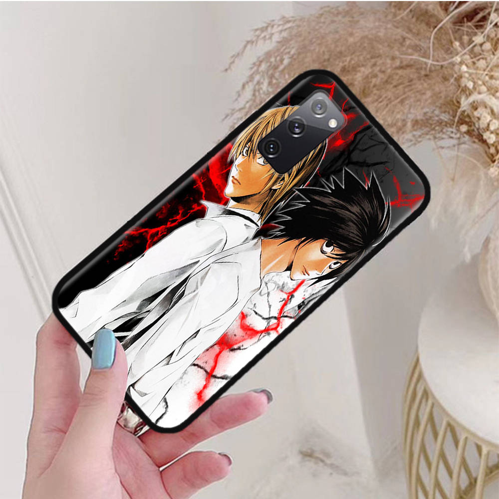 Husă Neagră pentru OPPO Reno 8 6 5 4 Pro Plus Find X3 A17 A3 A31 A38 A40 A53 A54 A55 A74 A76 A78 A77 A80 A94 A95 A96 Lite W-62 Death Note