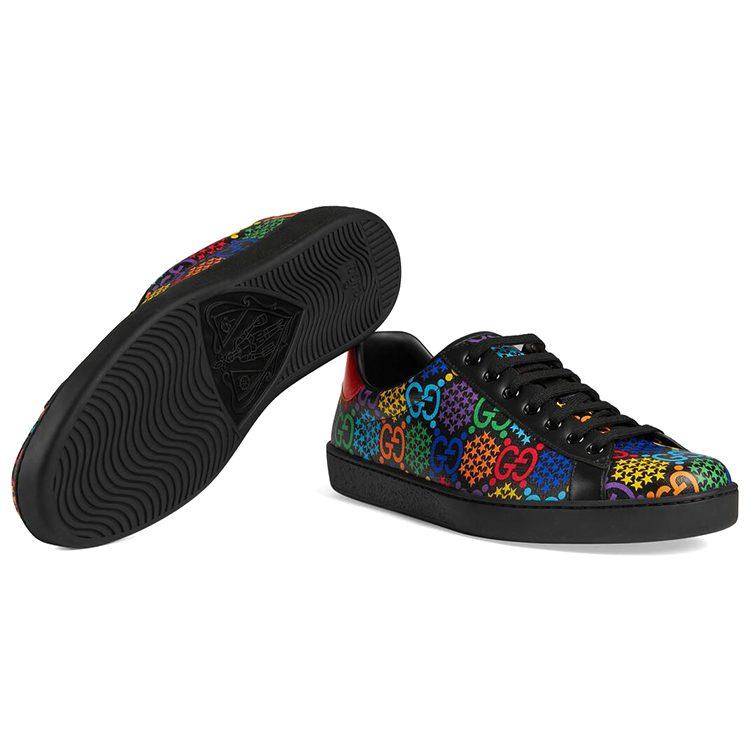 Gucci Ace Gg Supreme Low 'Psychedelic - Black' 610085 H2020 1110