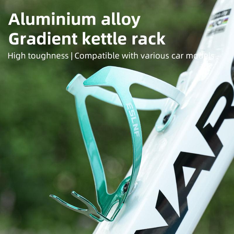 ESLNF Aluminum Alloy Bicycle Bottle Holder Road Mountain Bike Cycling Waterbottle Holder Ultralight MTB Bottle Cage Bike Parts