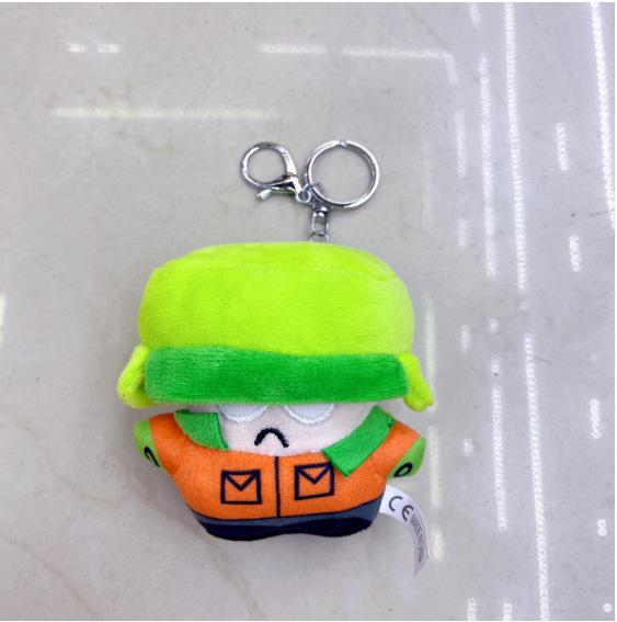 South Park Plush Toy Set: Skull Kenny, Cartman, Kyle, Butters, Stan with Go-Karts.