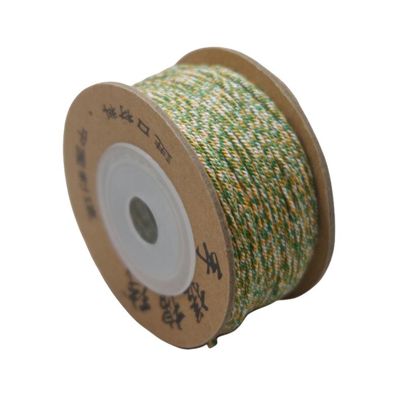 Dragon Boat Festival Multicolored Rope Diy Multicolored Rope Hand-Woven Self-Woven Hand Rope Material Bracelet Tibetan Hand Rubbing Cotton Thread Rope