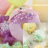 Christmas Decorative Candy Ornaments Set, 3/4Pcs Donuts/Cupcakes Christmas Tree Pendant Festival Supplies