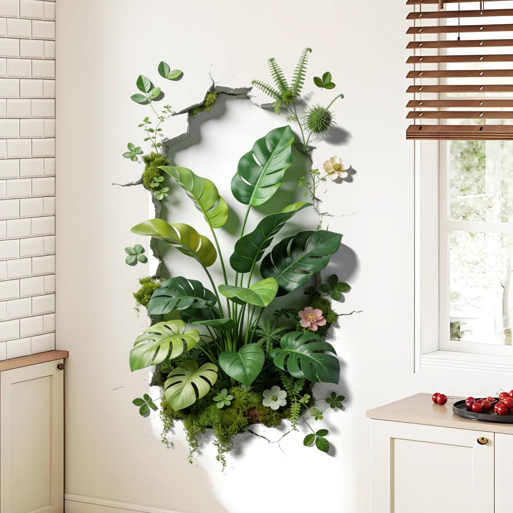 Artificial Green Plants Plants Wall Decor For Living Room, Study, And Home Furnishings
