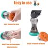 Interactive Dog Toy Slow Feeding Mental Stimulation Promote Healthy Digestion Extended Playtime Food-dispensing Dog Toy
