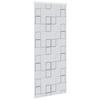 Vidaxl Roleta Prysznicowa 120 X 240 Cm, Wzór W Kwadraty