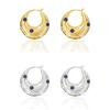 Comelico Atelier Brioche Hoop Earrings