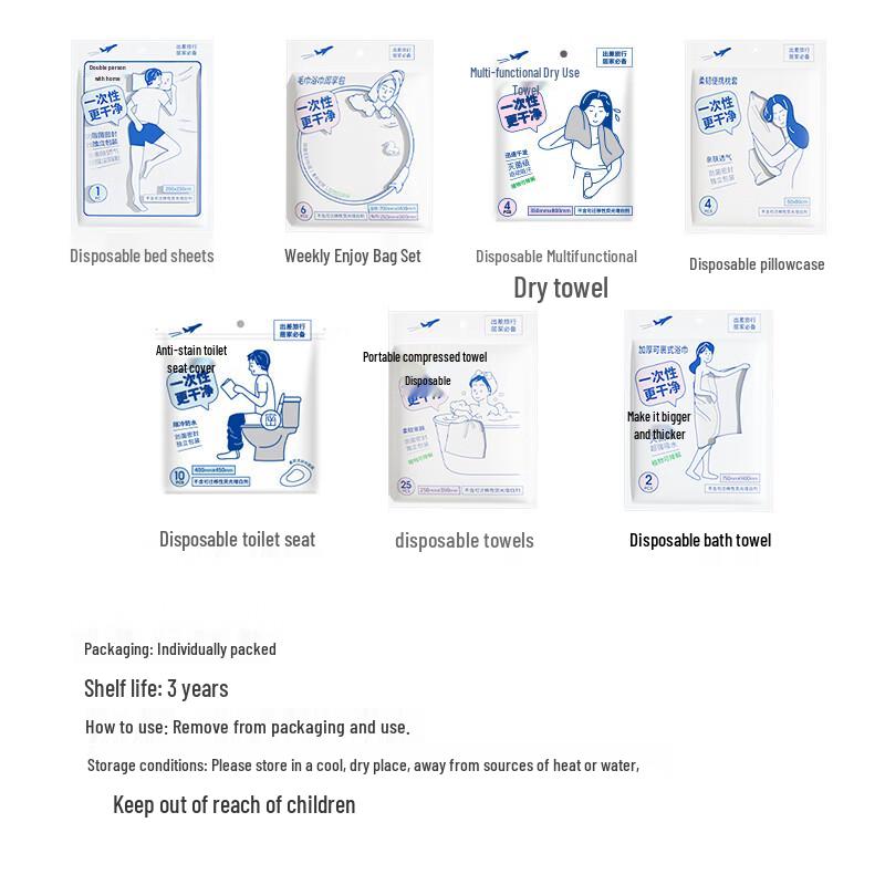 MINISO Disposable Travel Essentials