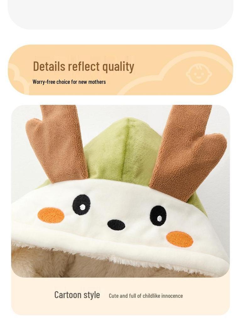 Newborn Winter Fleece Romper - Warm Harem Pajamas for Boys & Girls