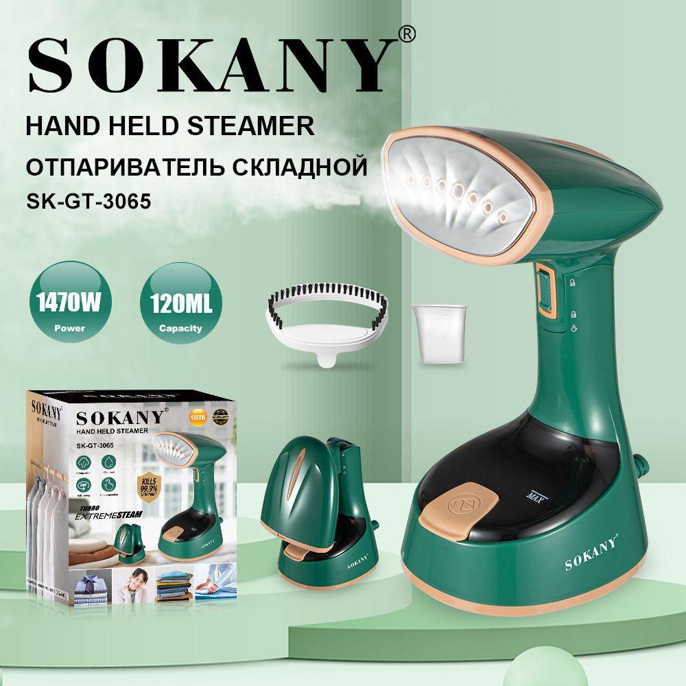 110V High-Power Portable Handheld Garment Steamer & Foldable Electric Iron US Plug 110V