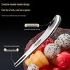 Laibodun 316L Stainless Steel Dessert & Fruit Fork Spoon