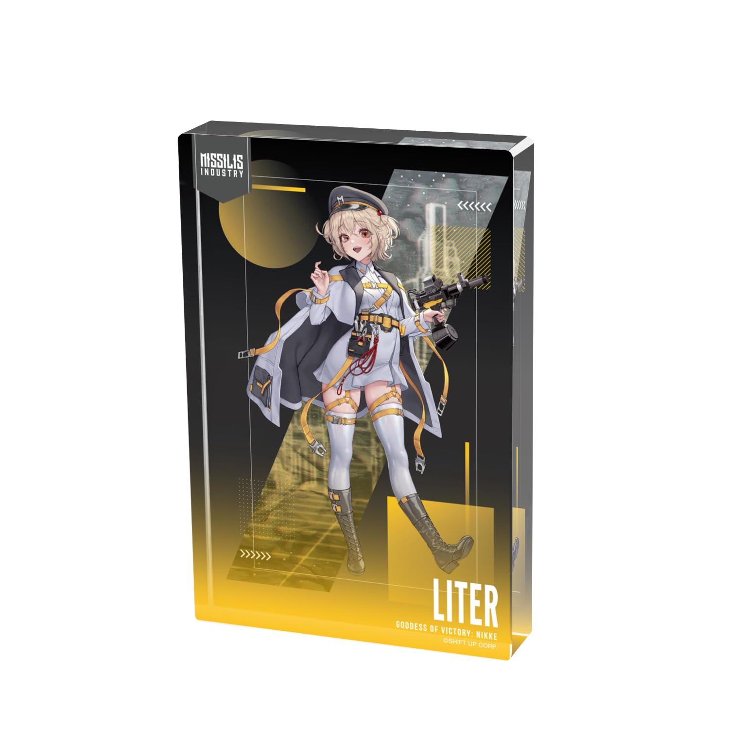 

Богиня Победы NIKKE LOVECACAO Иллюстрация Литтер Тактическая Мода Акриловый Блок Вер.