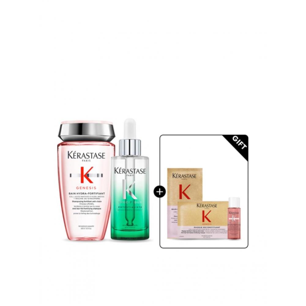 Kerastase Scalp Foundation Strengthening Set  Anti Genesis 250ml+potentialiste 90ml 
