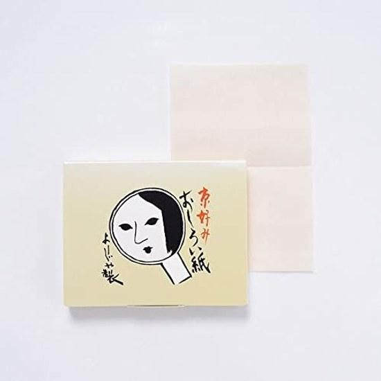 Yojiya Official Oshiroi Paper Kyara Color 3-Piece Set (60 Sheets x 3) Oil Blotting Fine Particle Powder Makeup Touch-Up Portable Compact Size Prevents