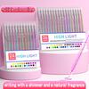 Glitter Gel Pen Set Smooth Writing Colored Drawing Pens Portable Journaling Crafting Doodling Glitter Pens for Adults School Supplies