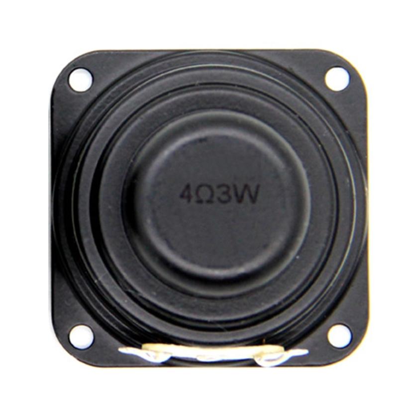 

40mm 4Ohm 3W Portable Speaker Full-Ranges Multimedias Speaker Metal Speaker 40mm Internal Magnetic Speaker for Home DIY