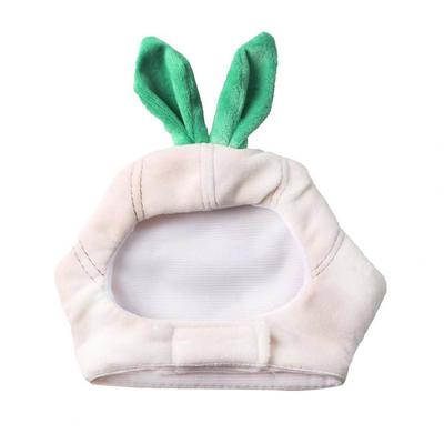 Adjustable Dog Hat Funny Garlic Pet Hat Cute Garlic Pet Hat for Cats Small Dogs Soft Plush Adjustable Costume Party Photo Prop