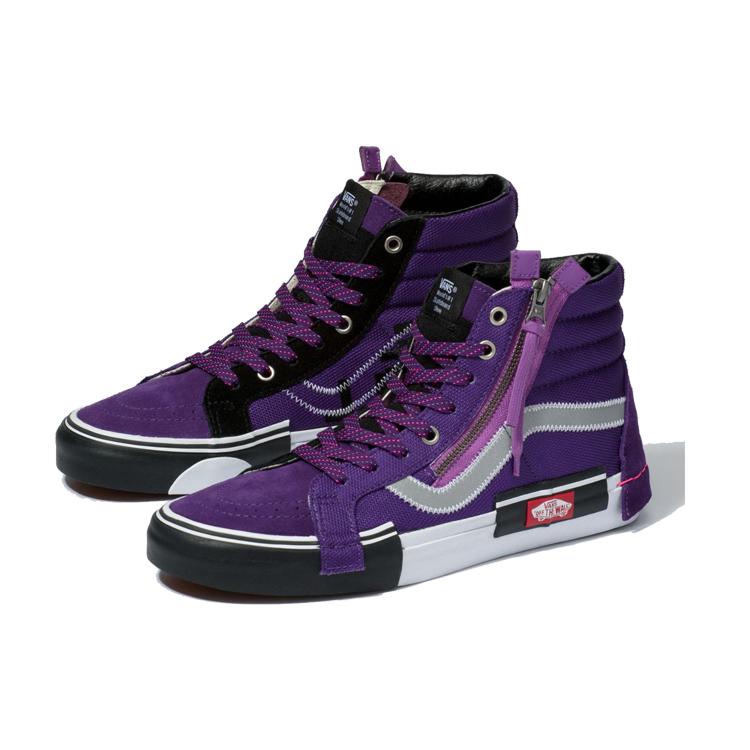 Vans SK8 HI Reissue Cap 'Violeta Índigo/Preto' Roxo/Preto VN0A3WM1TUW