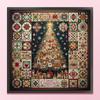 Vollstickerei Baumwollfaden 14CT Bedrucktes Weihnachtsbäumchen Kreuzstich-Set Kunst