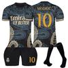 2324 Real Madrid Football Jersey Dragon Pattern Black