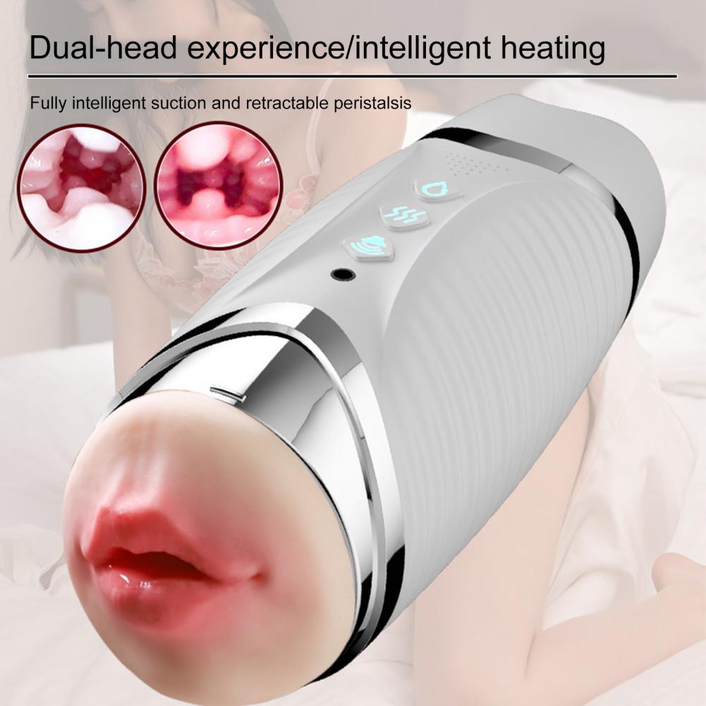 Masturbation Toy Portable Auto Telescopic Electric Sexy Lips Adult Products Masturbators Vagina Masturbation Cup Sex Toy for Men