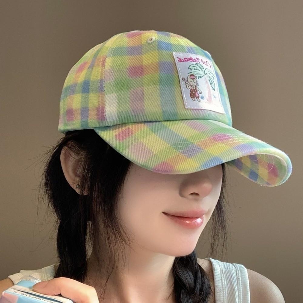 Embroidery Baseball Hat Spring Summer Snapback Cap Trendy Peaked Cap  Teenagers